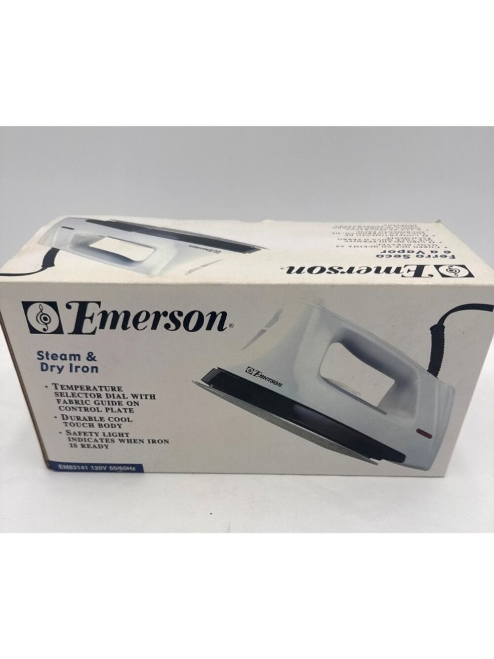New in Box Emerson Iron Steam & Dry Iron